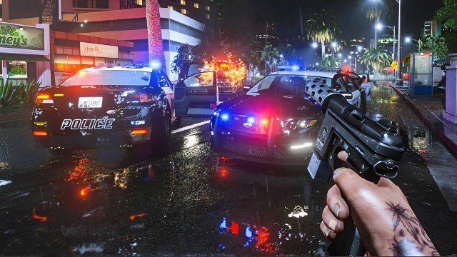 Вибуховий геймплей GTA 6: Нові перестрілки з копами обіцяють епічний адреналін!