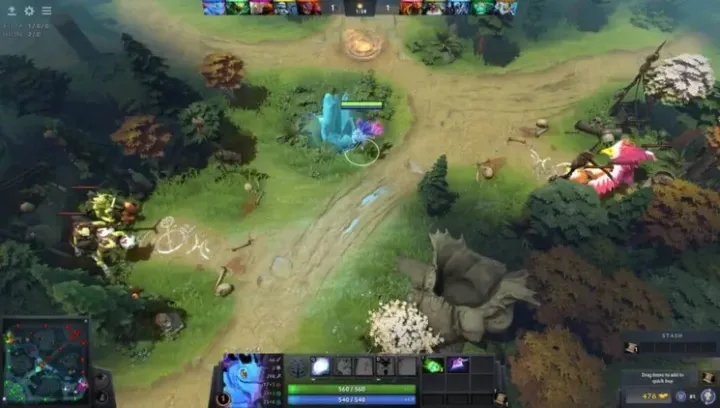 В игре Dota 2 был обновлен главный экран