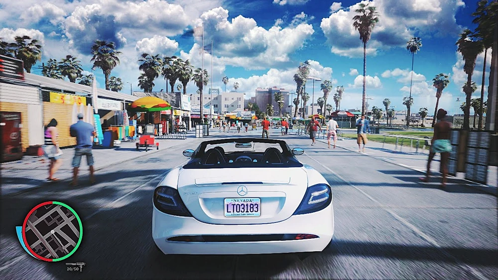 Геймплей GTA 5 у 8K з максимальними налаштуваннями графіки: сперечання та розчарування.