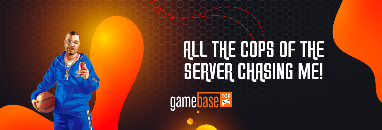 ALL THE COPS OF THE SERVER CHASING ME! POLICE CHASE IN GTA 5 ONLINE! TROLLING COPS (GTA 5 ONLINE)