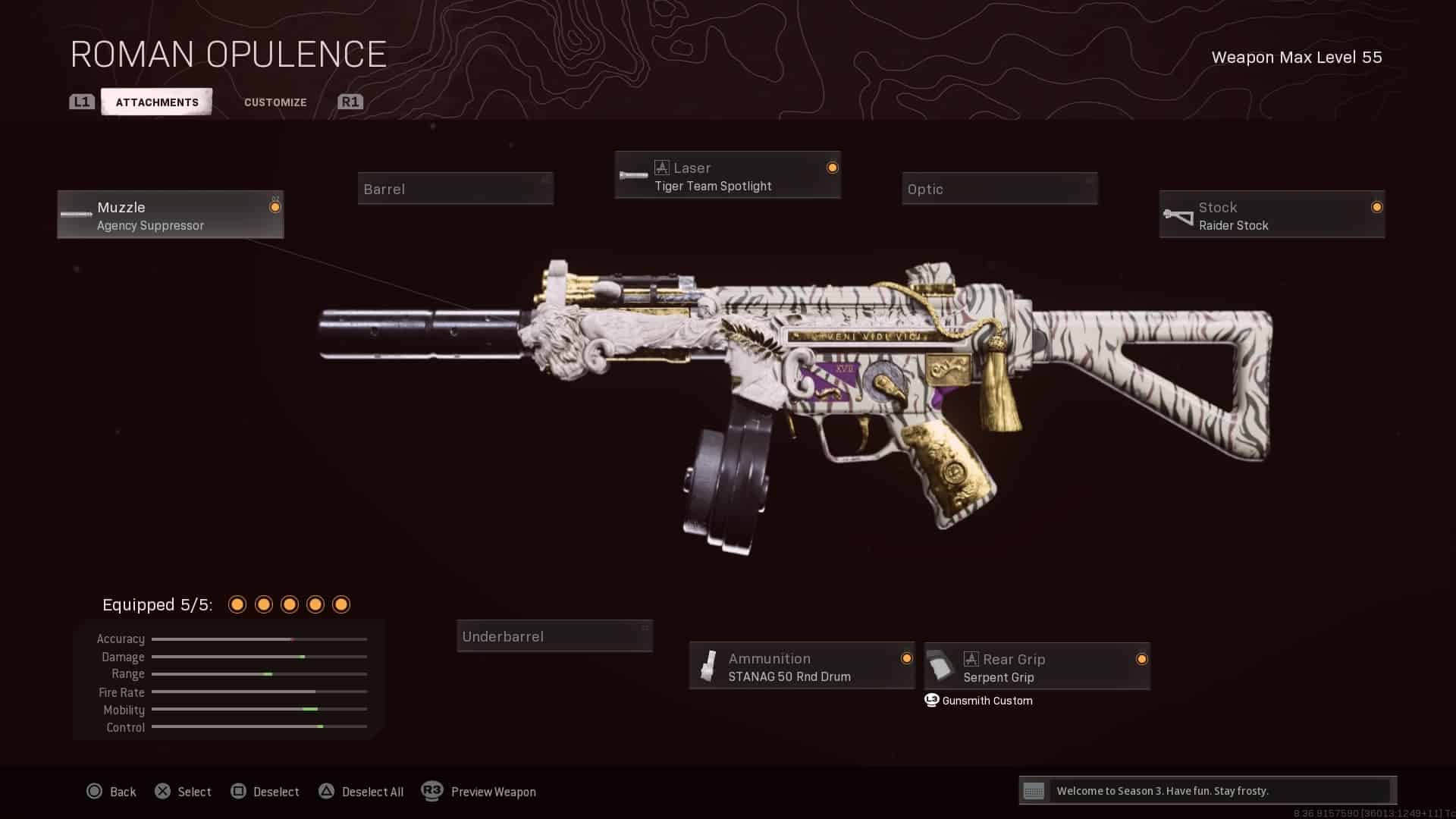 MP5 (Cold War) сборка в Warzone