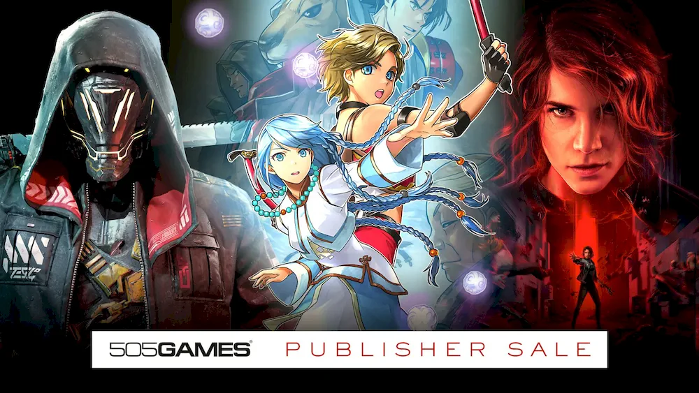 Розпродаж видавця 505 Games у Steam