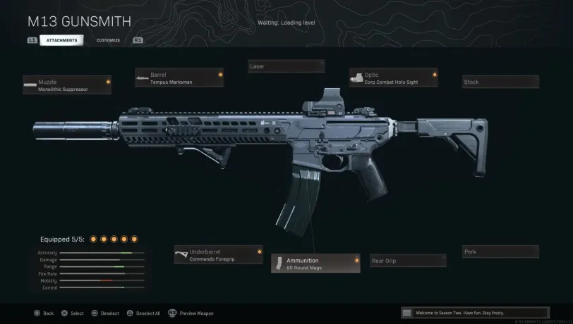 Best M13 Loadout in Warzone.