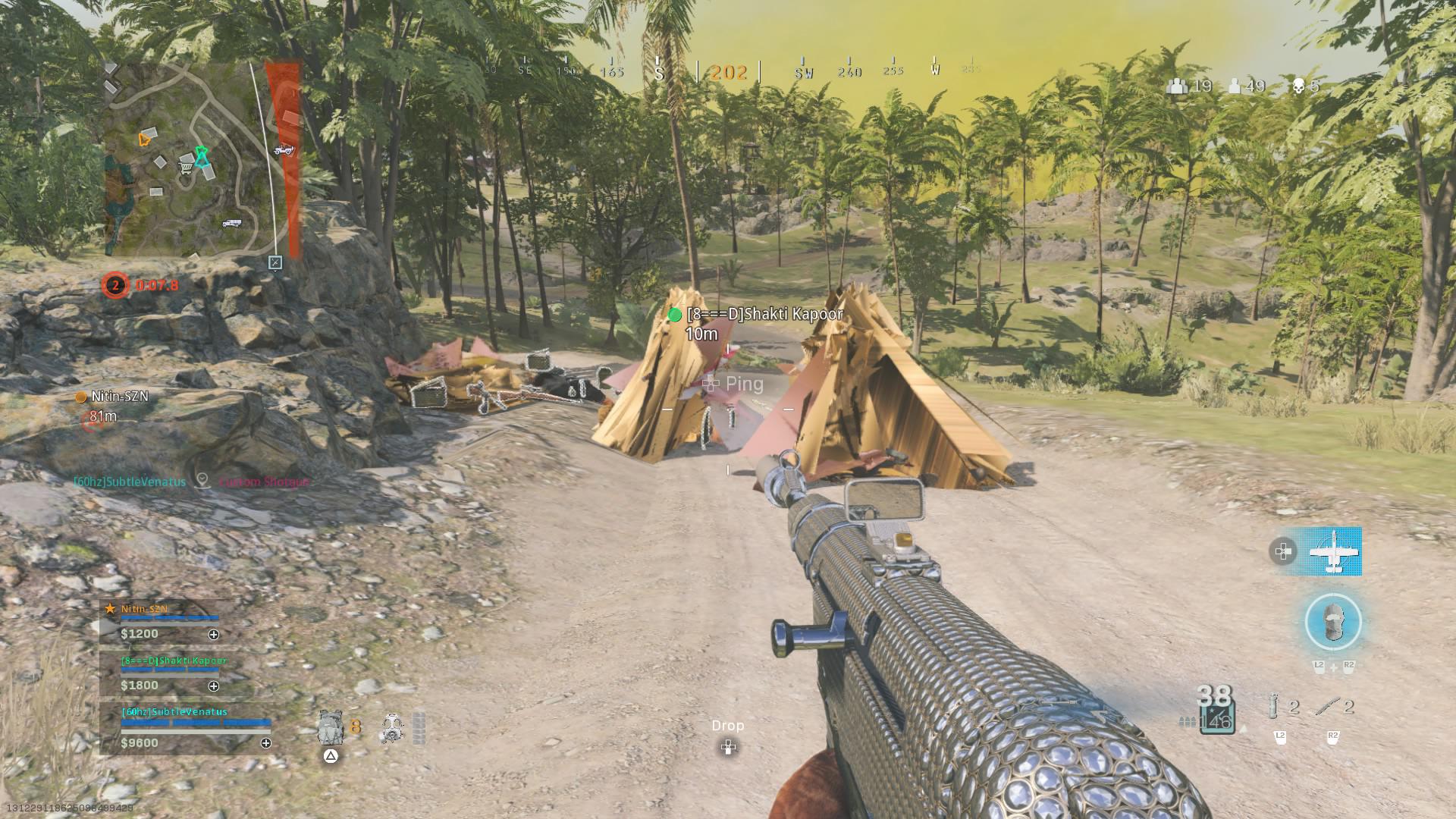 Warzone Players Killing Opponents by Falling Under the Textures of New Objects