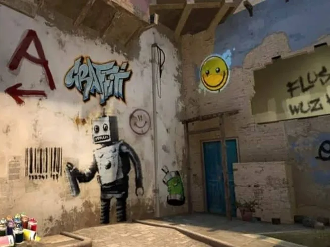 Graffiti in CS:GO.