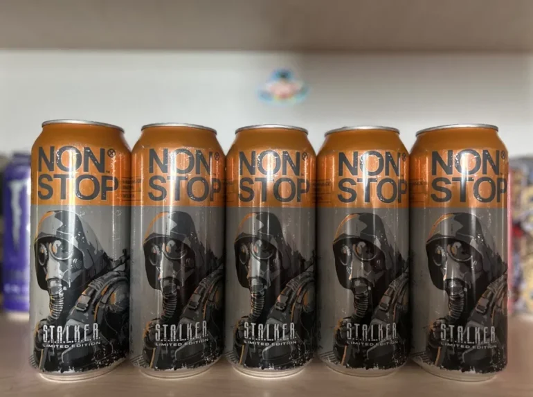 S.T.A.L.K.E.R. NON STOP Energy Drink Sold for 100-1000 UAH