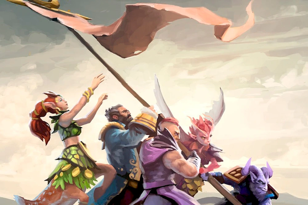 Dota 2 has added a small event in honor of the new character Muerta