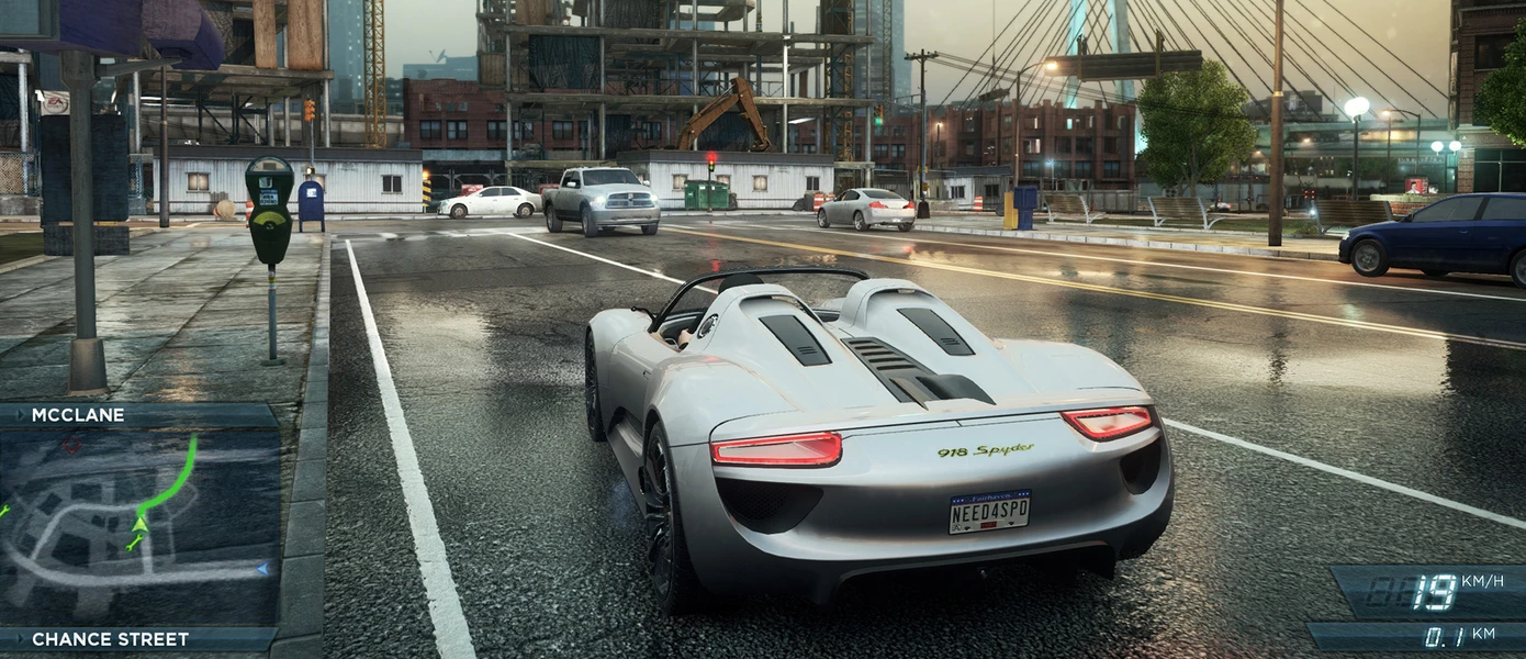 Need for Speed: Most Wanted 2: video of the unreleased part of the game