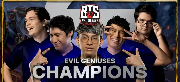 Evil Geniuses выиграла BTS Pro Series Season 13 в Америке