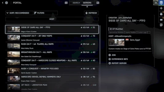 First look at the Battlefield 6 server browser and large-scale map in new testing