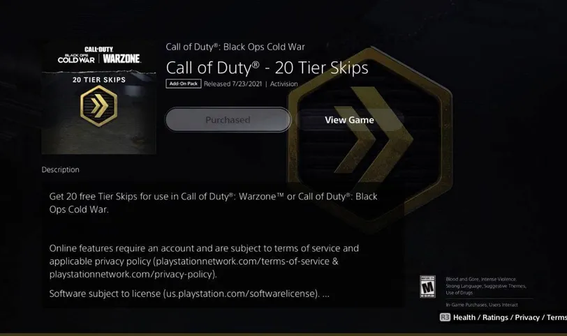 Free 20 Battle Pass Tiers in Cold War and Warzone