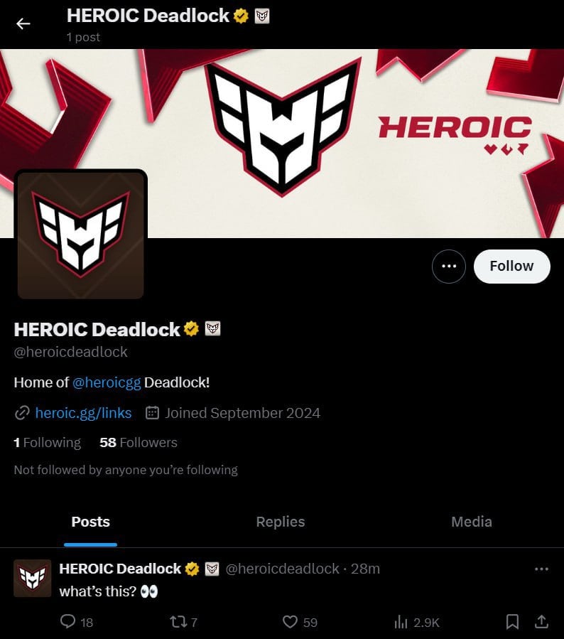 Heroic підписують склад по Deadlock