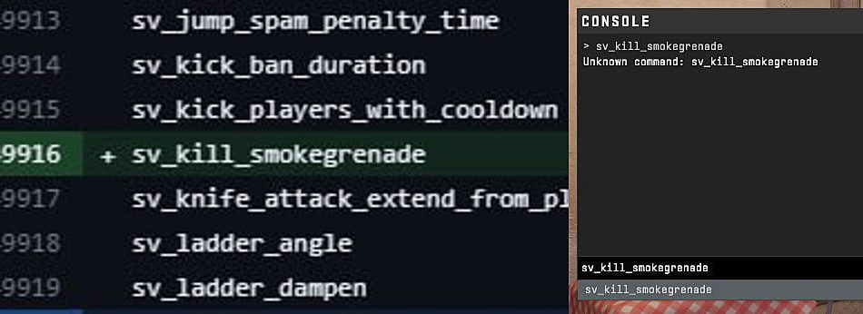Датамайнер розкриває секрети CS 2: новий тип ушкодження та команда для видалення димових гран