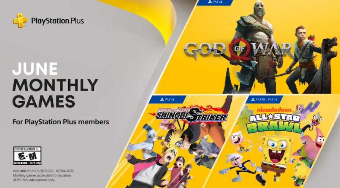 PS Plus for June 2022.