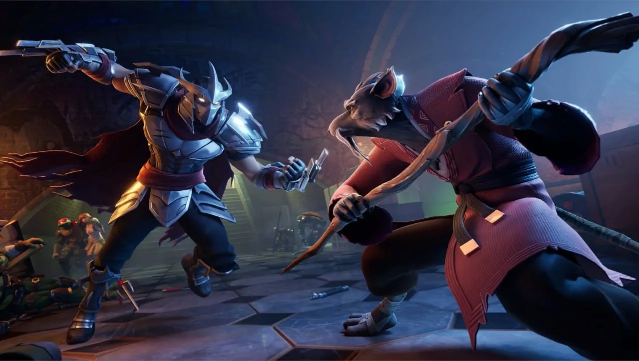 Splinter and Shredder skins will appear in Fortnite