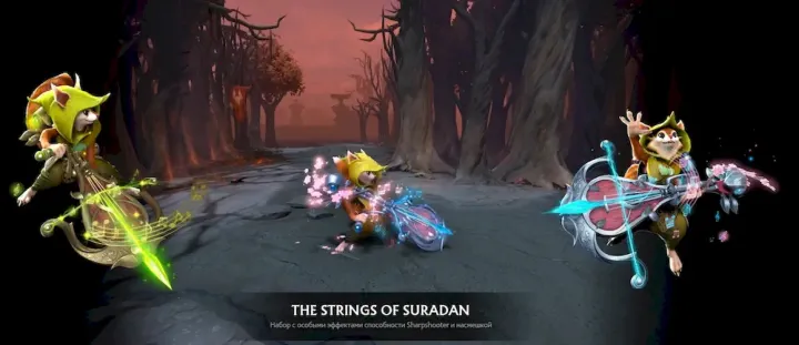 THE STRINGS OF SURADAN. Набор с особыми эффектами способности Sharpshooter и насмешкой