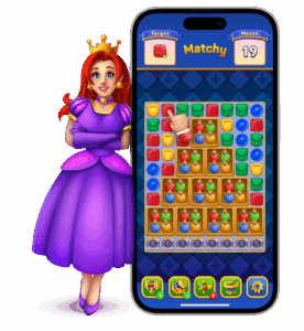 Matchy Game: захватывающее приключение вместе с принцессой Матильдой