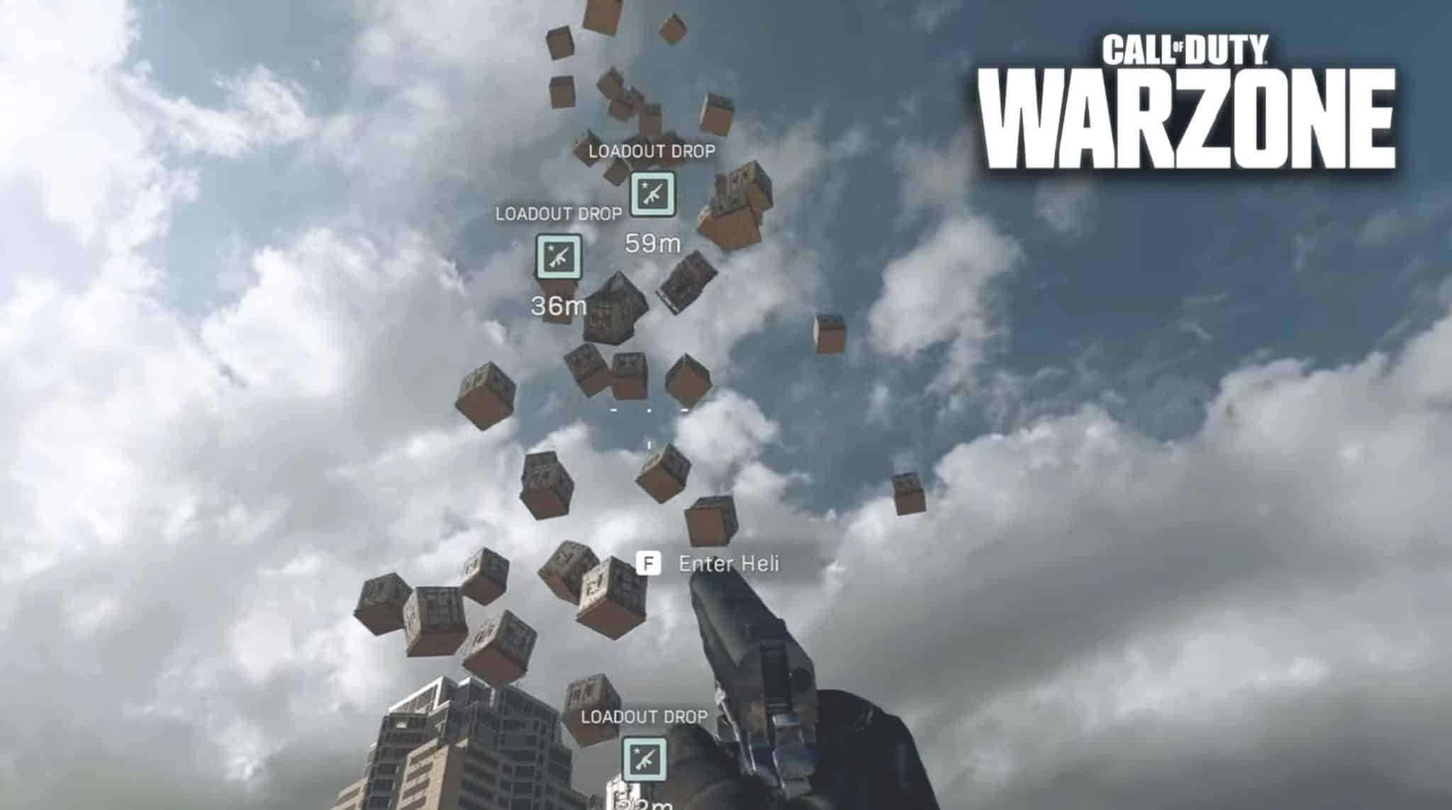 Over a Hundred Loadout Drops Simultaneously Called in Warzone in One Location